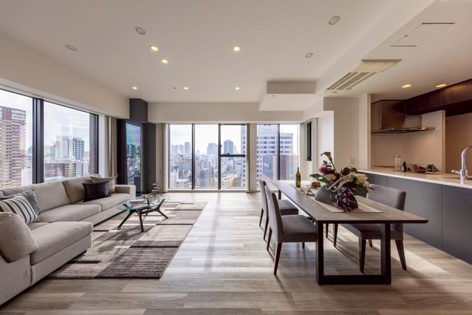 ワコーレ大阪新町タワーレジデンス リビング ワコーレ大阪新町タワーレジデンス リビング