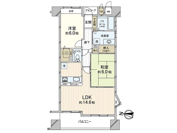 間取図(平面図)