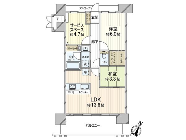 間取図(平面図)
