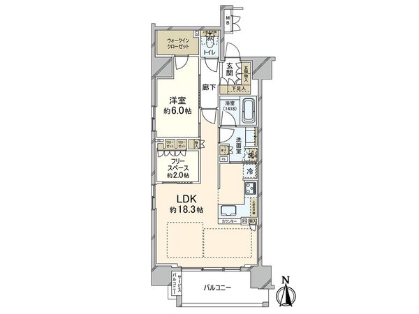 シーンズ大阪本町 間取図(平面図) シーンズ大阪本町 間取図(平面図)
