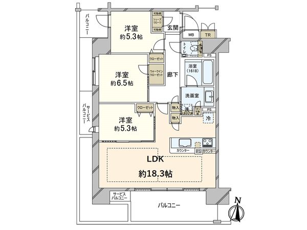 間取図(平面図)