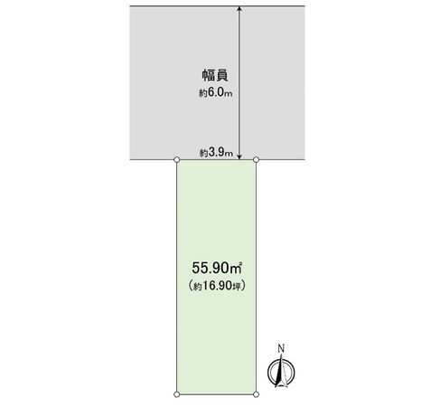 尼崎市西難波町2丁目 土地 区画図 尼崎市西難波町2丁目 土地 区画図