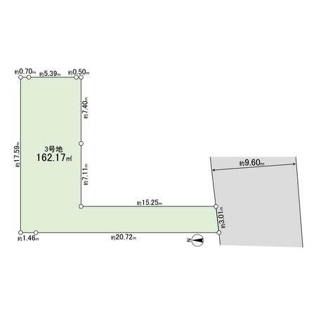 戸ノ内町2丁目 土地 区画図
