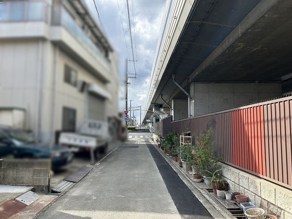 下坂部3丁目 土地 前面道路含む外観 下坂部3丁目 土地 前面道路含む外観