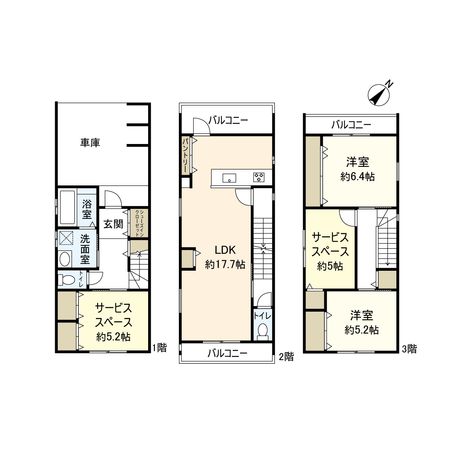 杭瀬南新町1丁目 新築戸建 間取図(平面図) 杭瀬南新町1丁目 新築戸建 間取図(平面図)