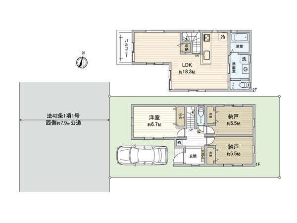 間取図(平面図)
