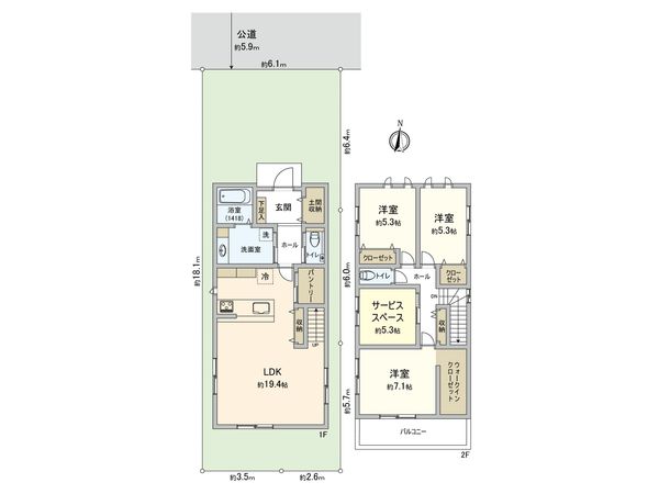 間取図(平面図)