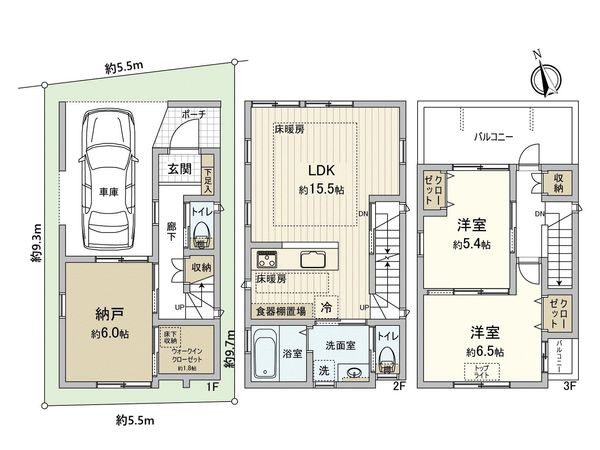 間取図(平面図)