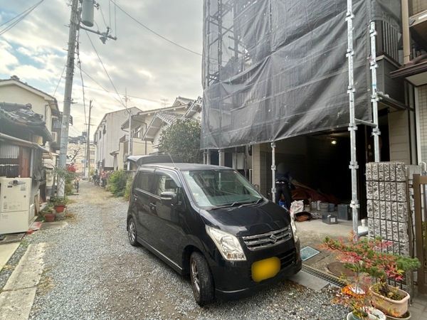 尼崎市東難波町4丁目 戸建 前面道路含む外観 前面道路含む外観