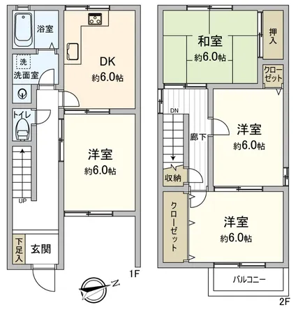 JR「尼崎」駅徒歩9分。区画の整った分譲地です。