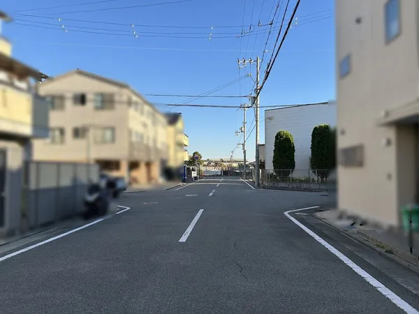 前面道路