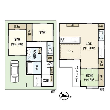 間取図(平面図)