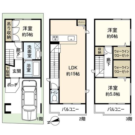 間取図(平面図)