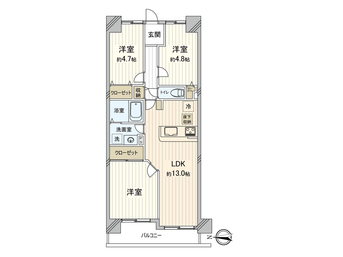 間取図(平面図)