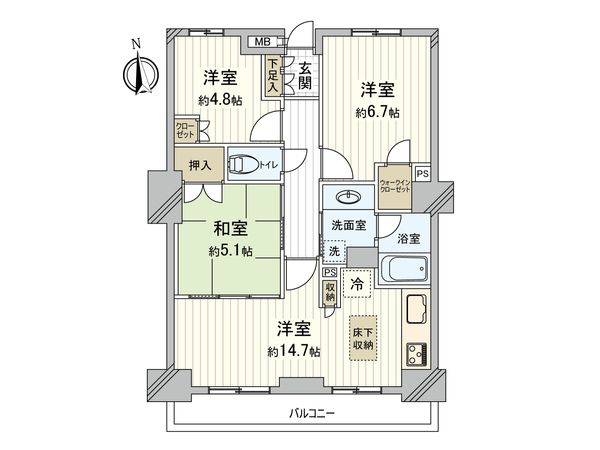 間取図(平面図)