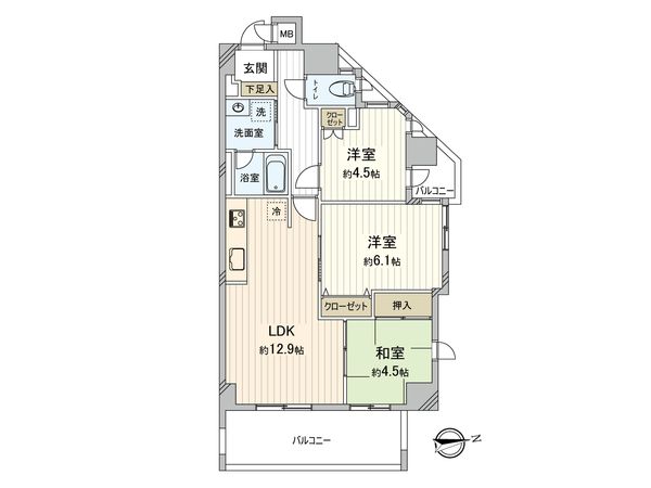 間取図(平面図)