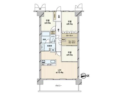 アルファスマート園田 間取図(平面図)