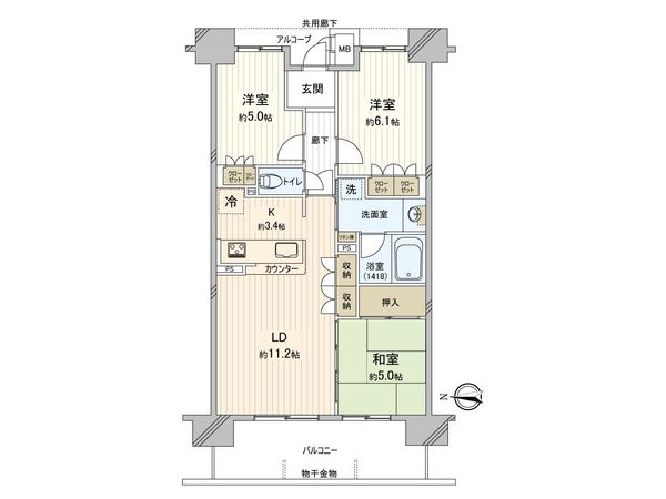 間取図(平面図)