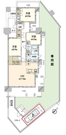 尼崎ザ・レジデンス 間取図(平面図)