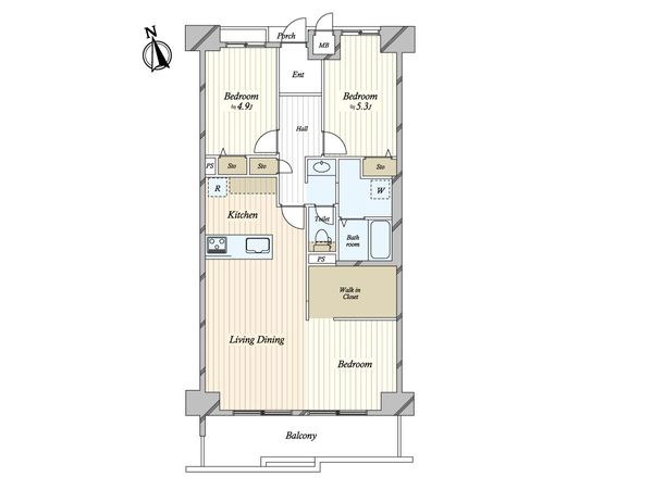 リベル 間取図(平面図) 間取図(平面図)