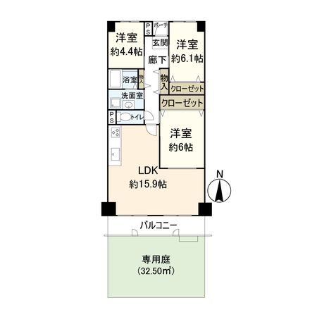 尼崎久々知ハウス 間取図(平面図) 尼崎久々知ハウス 間取図(平面図)
