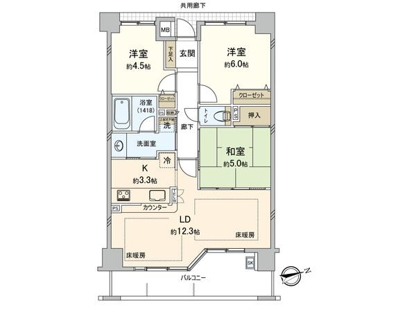 間取図(平面図)