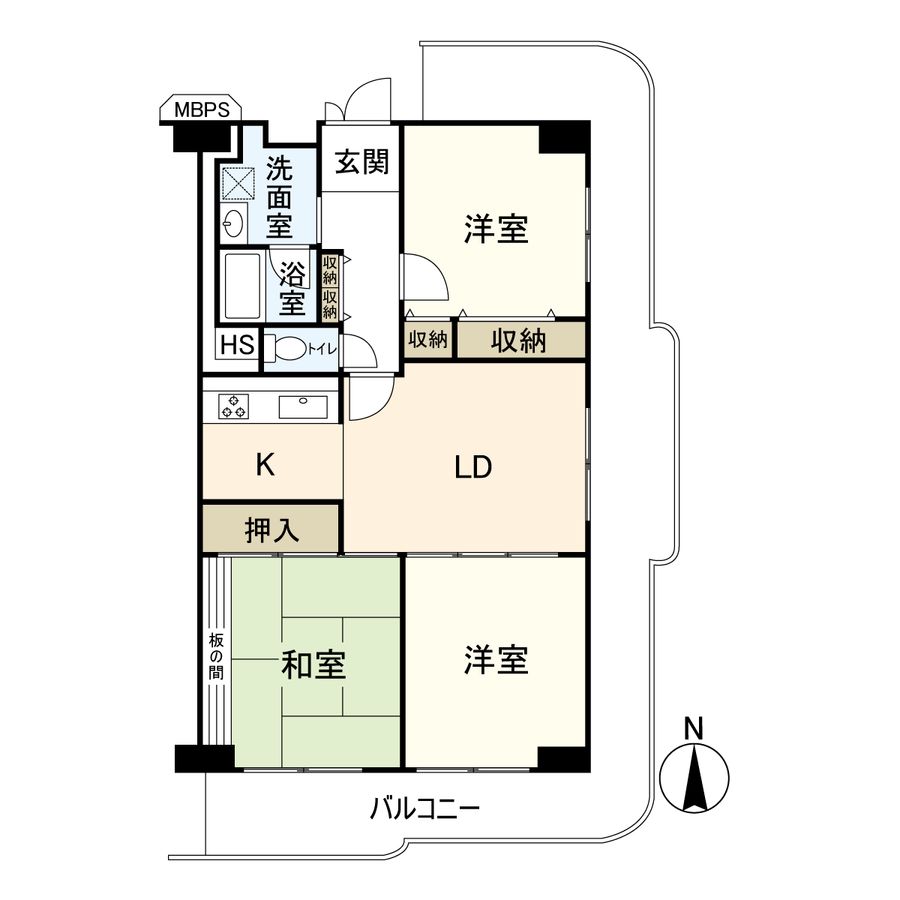間取図(平面図)