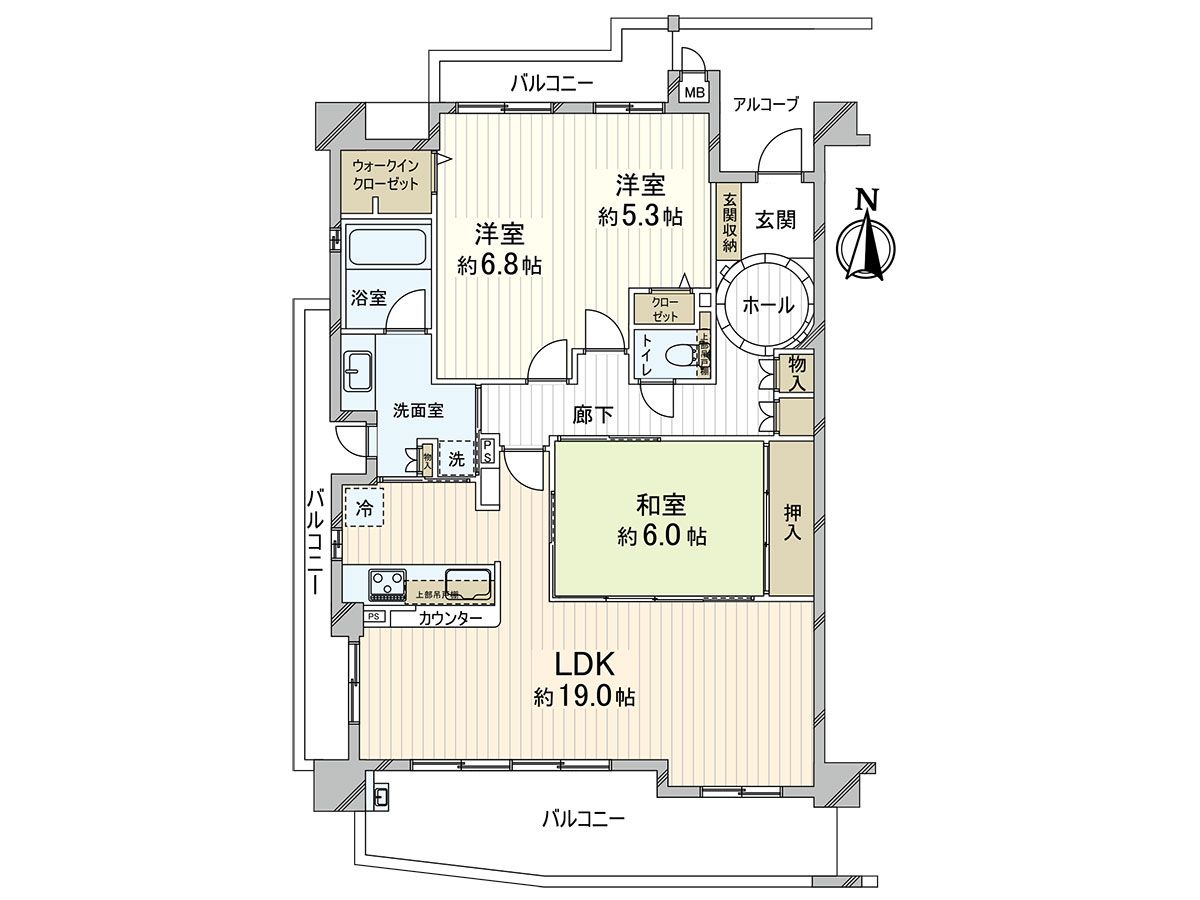 間取図(平面図)