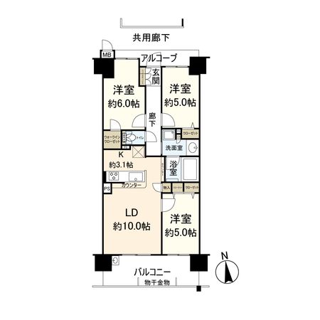 間取図(平面図)