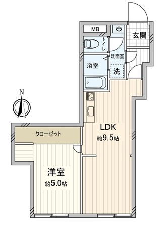 イスズハイツベル武庫川東 間取図(平面図)