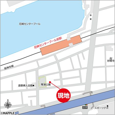 イスズハイツベル武庫川東 地図