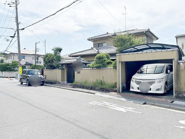 富田林市寺池台五丁目 戸建 前面道路含む外観 富田林市寺池台五丁目 戸建 前面道路含む外観
