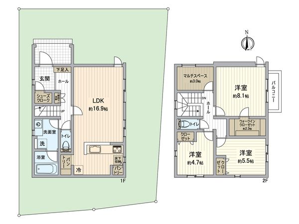 堺市西区浜寺元町五丁 土地 その他建物プラン例 堺市西区浜寺元町五丁 土地 その他建物プラン例
