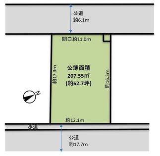 堺市南区庭代台4丁 区画図
