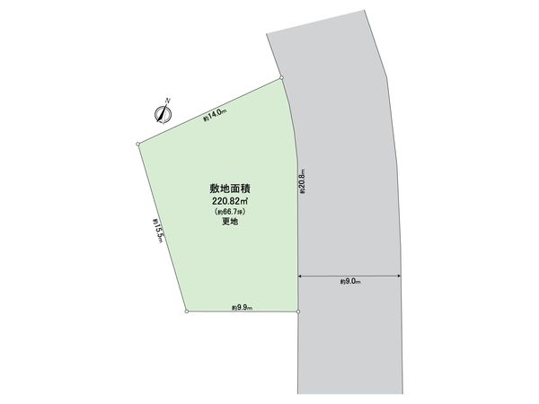 河内長野市清見台2丁目 区画図