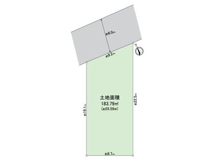 富田林市寺池台3丁目 条件付土地 区画図