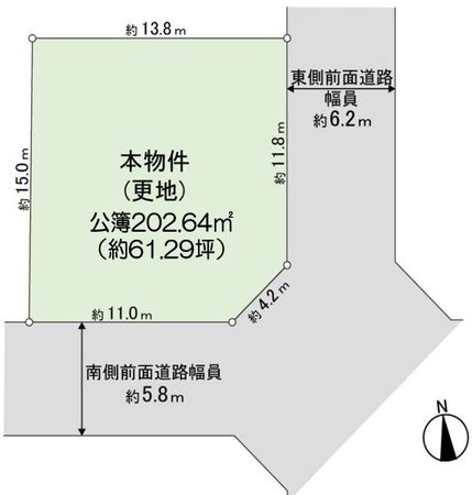 堺市東区日置荘北町1丁 区画図 堺市東区日置荘北町1丁 区画図