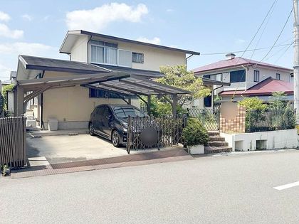 堺市南区晴海台二丁 古家付土地 前面道路含む外観