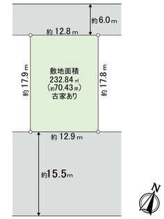 堺市南区城山台3丁 区画図