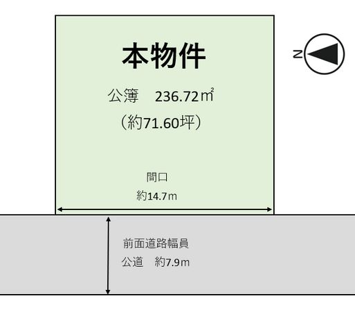 堺市東区大美野 区画図 堺市東区大美野 区画図