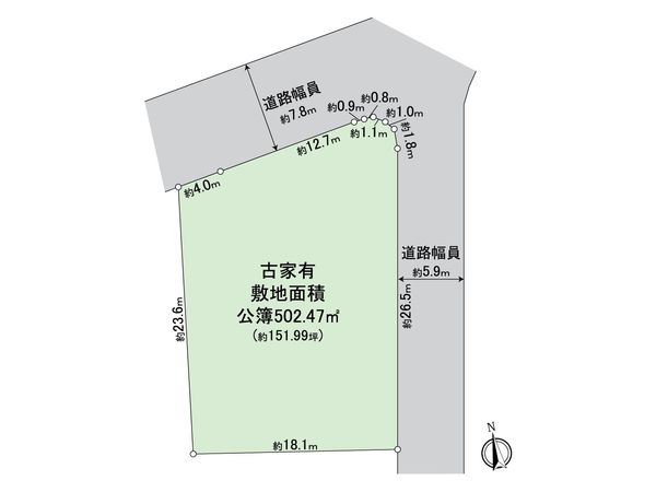 堺市東区大美野 区画図 堺市東区大美野 区画図