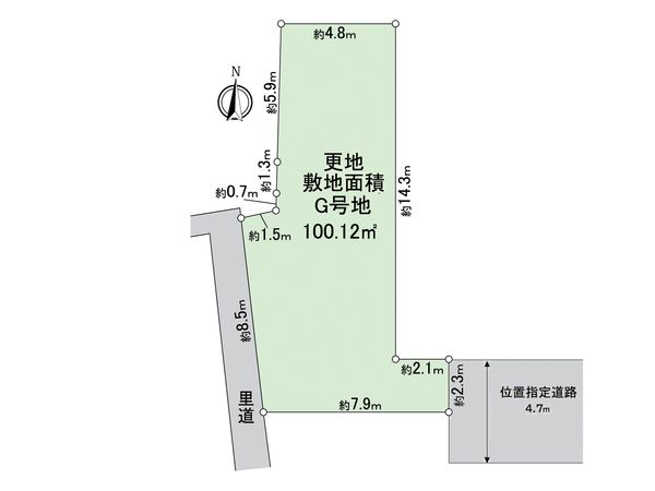 堺市東区西野 区画図 堺市東区西野 区画図