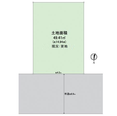 堺市北区長曽根町 区画図 堺市北区長曽根町 区画図