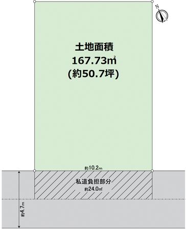堺市西区浜寺石津町東3丁 区画図 堺市西区浜寺石津町東3丁 区画図