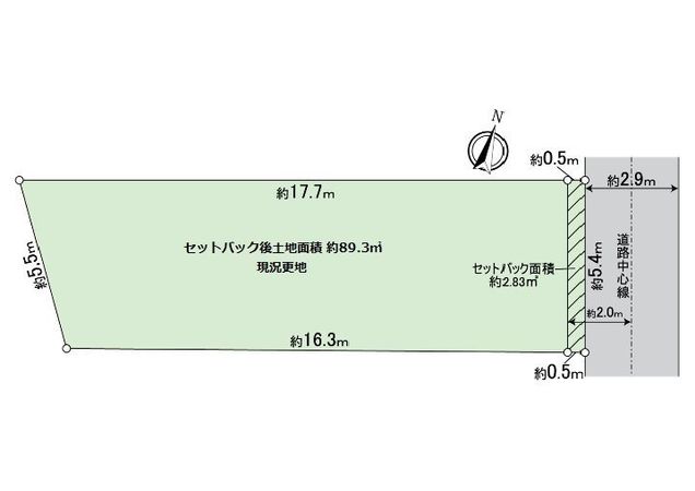 堺市美原区黒山 土地 区画図 堺市美原区黒山 土地 区画図