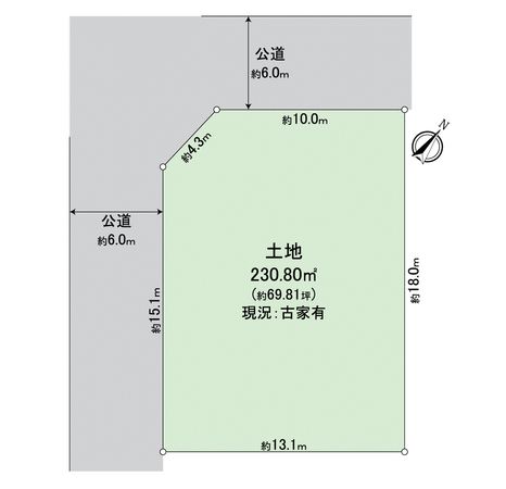 富田林市寺池台2丁目 区画図