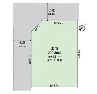 富田林市寺池台2丁目 区画図