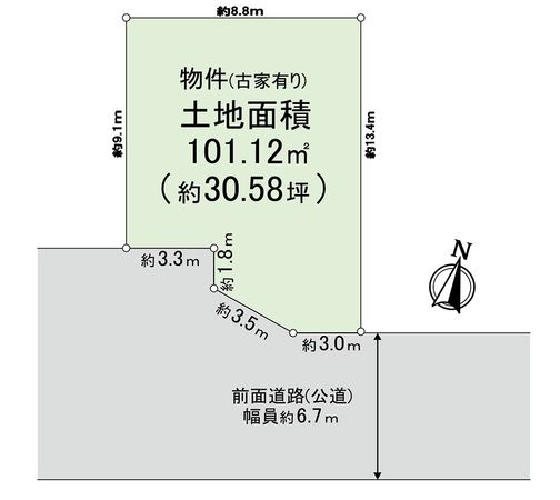 堺市西区鳳 東町7丁 区画図 堺市西区鳳 東町7丁 区画図