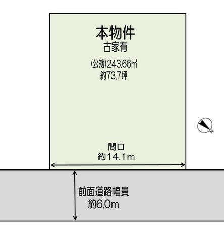 堺市南区庭代台1丁 区画図 堺市南区庭代台1丁 区画図