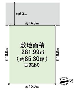 大阪狭山市大野台五丁目 区画図